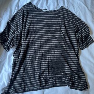 Treasure & Bond oversize stripped t shirt